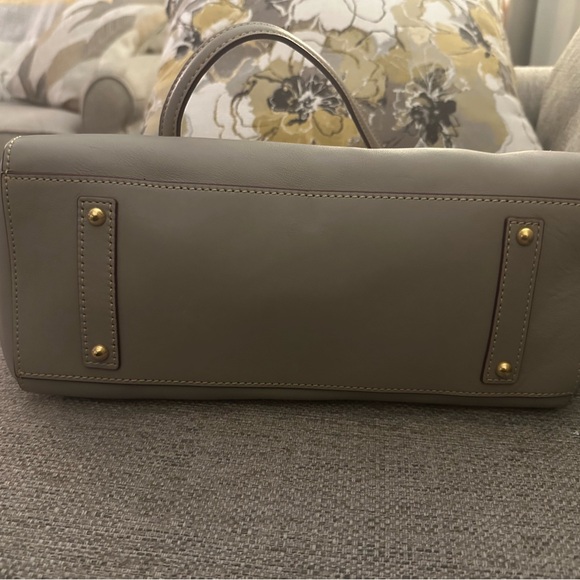 DOONEY & BOURKE East West Florentine Leather Tote in Elephant $498 MSRP NEW - Picture 12 of 16